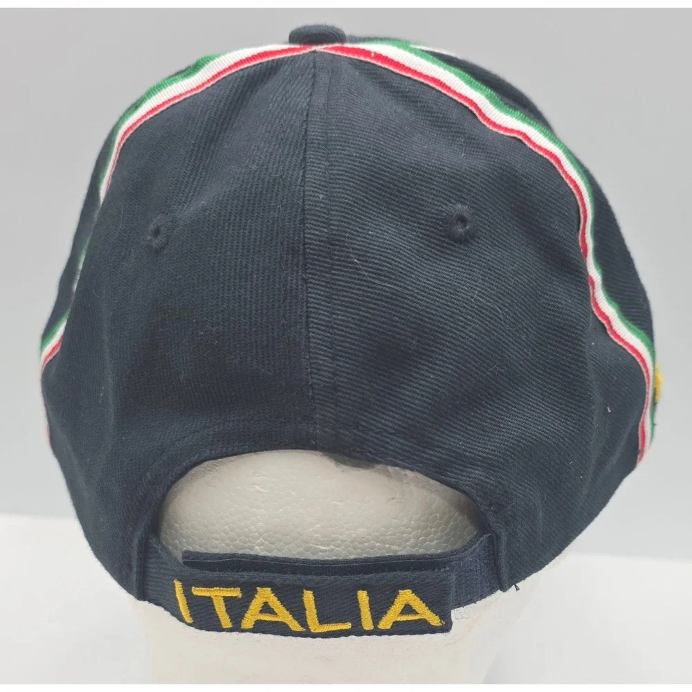 Sorbatti Italia Strapback Cap Blue Italy Soccer World Cup Hat Futbol Football